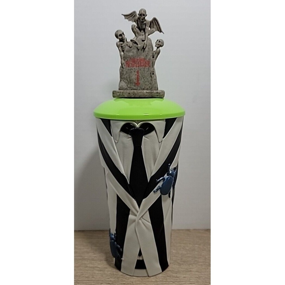 Beetlejuice Beetlejuice  GRIPPR Cup w‎ Betelgeuse tomb topper AMC Exclusive 2024